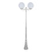 Buy Post Lights Australia Siena Post 2 Lights H2350mm W300mm White Aluminium - 15625