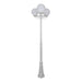 Buy Post Lights Australia Siena Post 3 Lights H2300mm W250mm White Aluminium - 15631