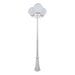 Buy Post Lights Australia Siena Post 3 Lights H2350mm W300mm White Aluminium - 15637
