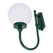 Buy Exterior Wall Lights Australia Lisbon Exterior Wall Light Up Bracket W250mm Green Aluminium - 15665