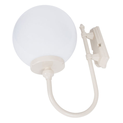 Buy Exterior Wall Lights Australia Lisbon Exterior Wall Light Up Bracket W300mm Beige Aluminium - 15668