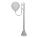 Buy Post Lights Australia Lisbon Post Light Up Bracket H1260mm W300mm White Aluminium - 15685