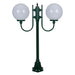 Buy Post Lights Australia Lisbon Post 2 Lights Up Bracket H1260mm W300mm Green Aluminium - 15695