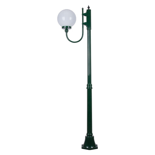 Buy Post Lights Australia Lisbon Post Light Up Bracket H1890mm W250mm Green Aluminium - 15701