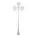 Buy Post Lights Australia Lisbon Post 3 Lights Up Bracket H2540mm W300mm Beige Aluminium - 15752