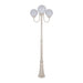 Buy Post Lights Australia Lisbon Post 3 Lights Up Bracket H2250mm W250mm Beige Aluminium - 15758