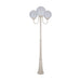 Buy Post Lights Australia Lisbon Post 3 Lights Up Bracket H2250mm W300mm Beige Aluminium - 15764