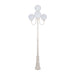 Buy Post Lights Australia Lisbon Post 4 Lights Up Bracket H2500mm W250mm Beige Aluminium - 15770
