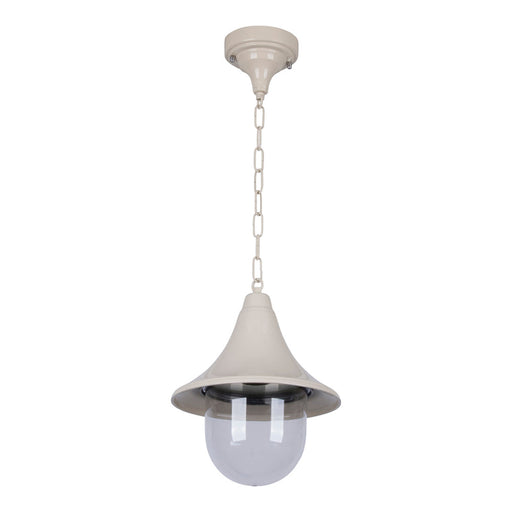 Buy Outdoor Pendant Lights Australia Monaco Outdoor Pendant Light Beige Aluminium - 15800