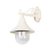 Buy Exterior Wall Lights Australia Monaco Exterior Wall Light Straight Arm Beige Aluminium - 15812