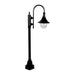 Buy Post Lights Australia Monaco Post Light H1400mm Black Aluminium - 15819