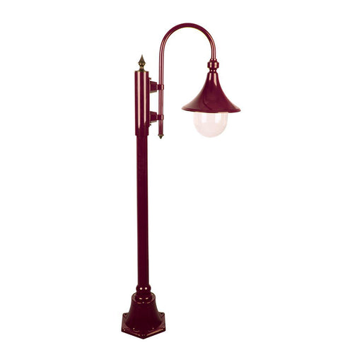Buy Post Lights Australia Monaco Post Light H1400mm Burgundy Aluminium - 15820