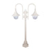 Buy Post Lights Australia Monaco Post 2 Lights H1400mm Beige Aluminium - 15824