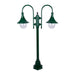 Buy Post Lights Australia Monaco Post 2 Lights H1400mm Green Aluminium - 15827