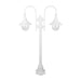 Buy Post Lights Australia Monaco Post 2 Lights H1400mm White Aluminium - 15829