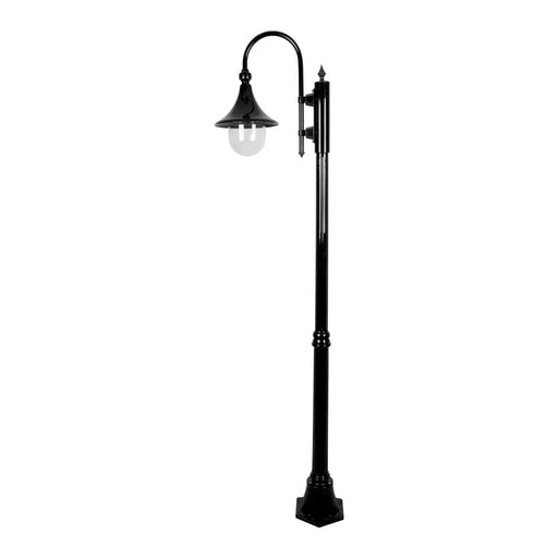 Buy Post Lights Australia Monaco Post Light H2020mm Black Aluminium - 15831
