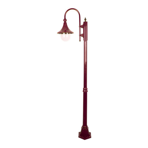 Buy Post Lights Australia Monaco Post Light H2020mm Burgundy Aluminium - 15832