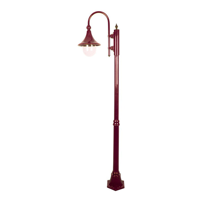 Buy Post Lights Australia Monaco Post Light H2020mm Burgundy Aluminium - 15832