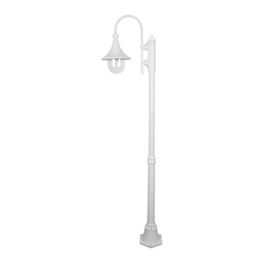 Buy Post Lights Australia Monaco Post Light H2020mm White Aluminium - 15835