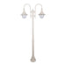 Buy Post Lights Australia Monaco Post 2 Lights H2020mm Beige Aluminium - 15836