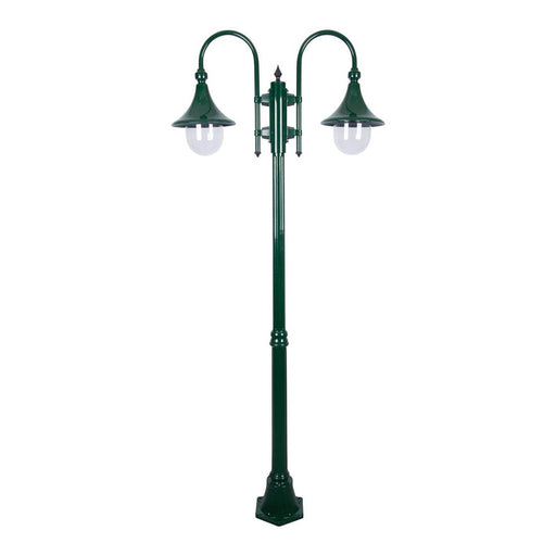 Buy Post Lights Australia Monaco Post 2 Lights H2020mm Green Aluminium - 15839