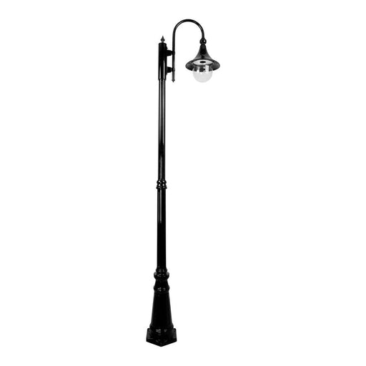Buy Post Lights Australia Monaco Post Light H2400mm Black Aluminium - 15843