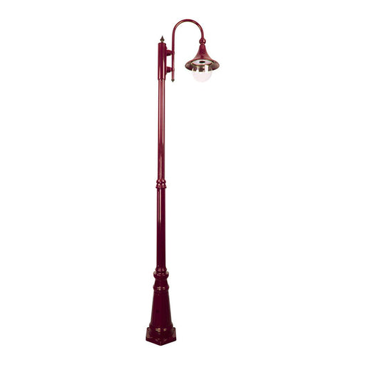 Buy Post Lights Australia Monaco Post Light H2400mm Burgundy Aluminium - 15844
