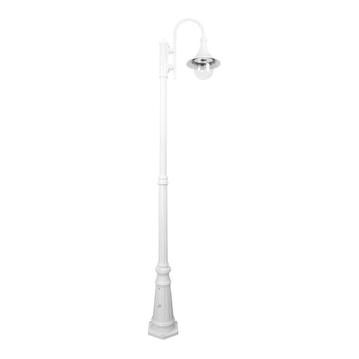 Buy Post Lights Australia Monaco Post Light H2400mm White Aluminium - 15847