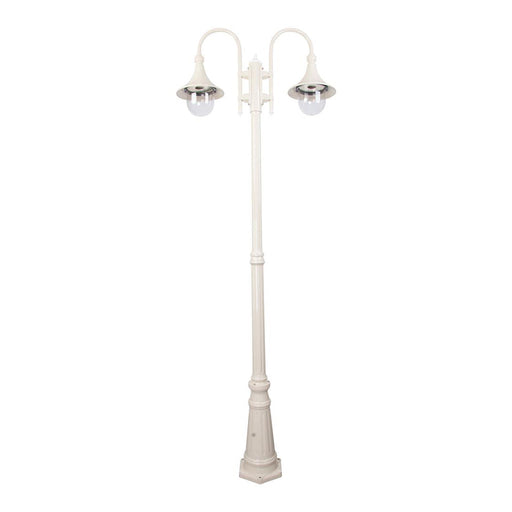 Buy Post Lights Australia Monaco Post 2 Lights H2400mm Beige Aluminium - 15848