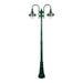 Buy Post Lights Australia Monaco Post 2 Lights H2400mm Green Aluminium - 15851