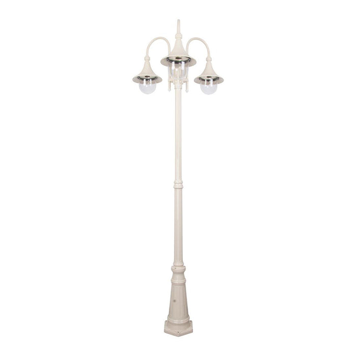 Buy Post Lights Australia Monaco Post 3 Lights H2400mm Beige Aluminium - 15854