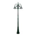 Buy Post Lights Australia Monaco Post 3 Lights H2400mm Green Aluminium - 15857