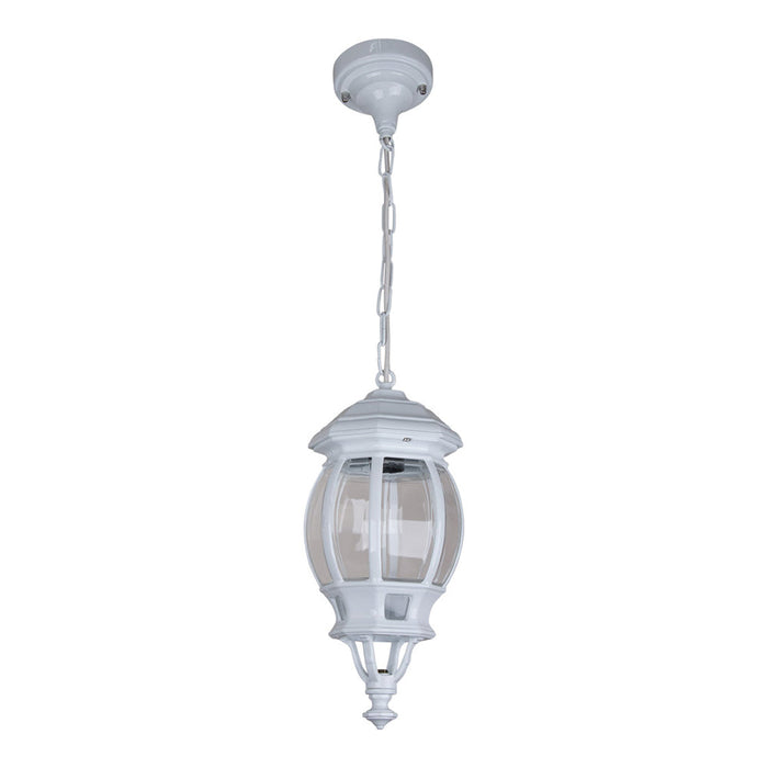 Buy Outdoor Pendant Lights Australia Vienna Outdoor Pendant Light White Aluminium - 15883