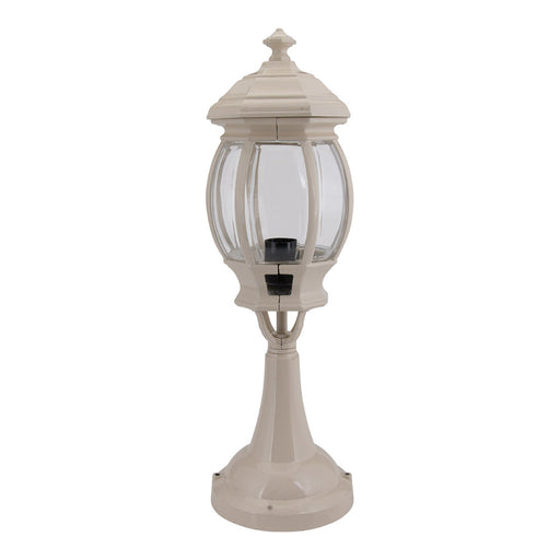 Buy Pillar & Pedestal Lights Australia Vienna Pillar & Pedestal Light Beige Aluminium - 15896