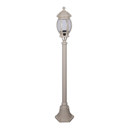 Buy Post Lights Australia Vienna Post Light H1310mm Beige Aluminium - 15902