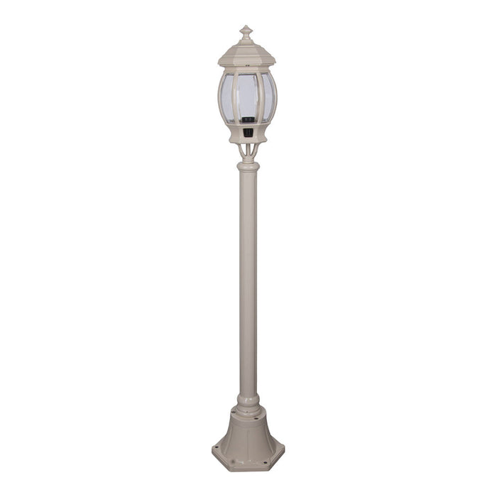 Buy Post Lights Australia Vienna Post Light H1310mm Beige Aluminium - 15902