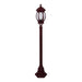 Buy Post Lights Australia Vienna Post Light H1310mm Burgundy Aluminium - 15904