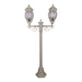 Buy Post Lights Australia Vienna Post 2 Lights H1430mm Beige Aluminium  - 15908
