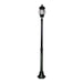 Buy Post Lights Australia Vienna Post Light H1950mm Black Aluminium - 15915