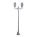 Buy Post Lights Australia Vienna Post 2 Lights H2060mm White Aluminium - 15925