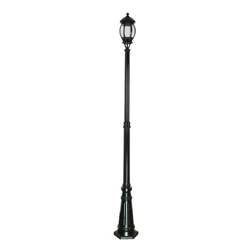 Buy Post Lights Australia Vienna Post Light H2300mm Black Aluminium - 15927
