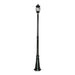 Buy Post Lights Australia Vienna Post Light H2300mm Black Aluminium - 15927