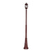 Buy Post Lights Australia Vienna Post Light H2300mm Burgundy Aluminium - 15928