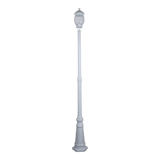 Buy Post Lights Australia Vienna Post Light H2300mm White Aluminium - 15931