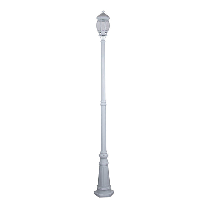 Buy Post Lights Australia Vienna Post Light H2300mm White Aluminium - 15931