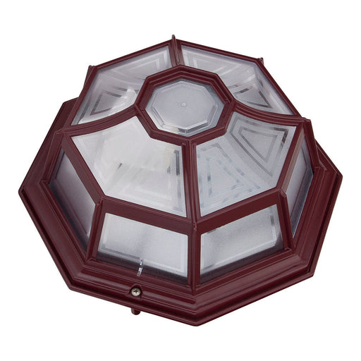 Buy Bunker Lights Australia Vienna Bunker Light Burgundy Aluminium - 15946