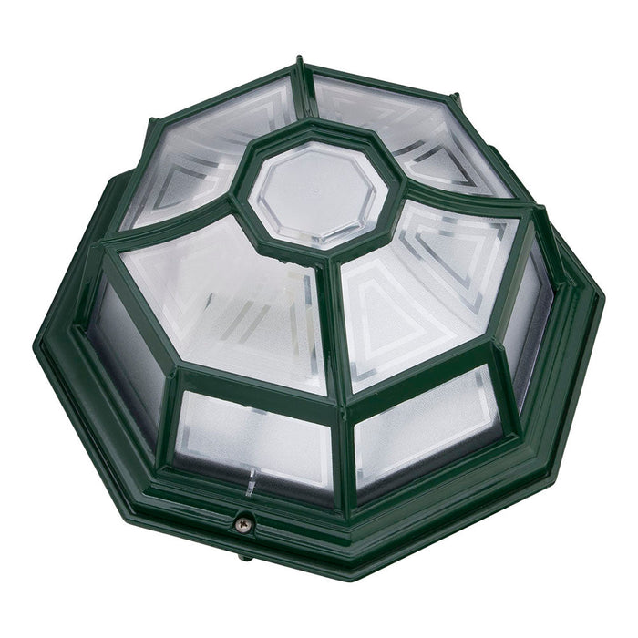 Buy Bunker Lights Australia Vienna Bunker Light Green Aluminium - 15947