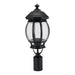 Buy Post Tops Australia Vienna Post Top Black Aluminium - 15951