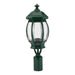 Buy Post Tops Australia Vienna Post Top Green Aluminium - 15953