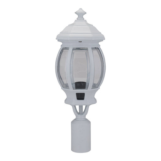 Buy Post Tops Australia Vienna Post Top White Aluminium - 15955